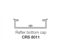 Eurocell Rafer Bottom Cap ( CRS8011 )